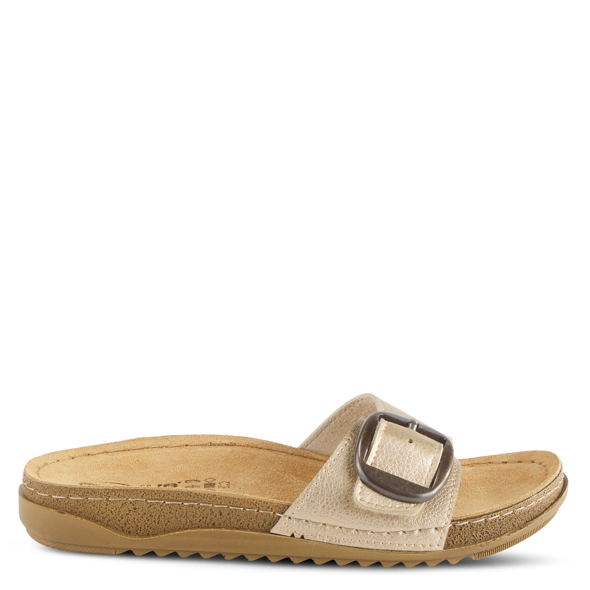 Spring Step Shoes  Flexus Baronca Slide Sandal Women’s Vegan Leather