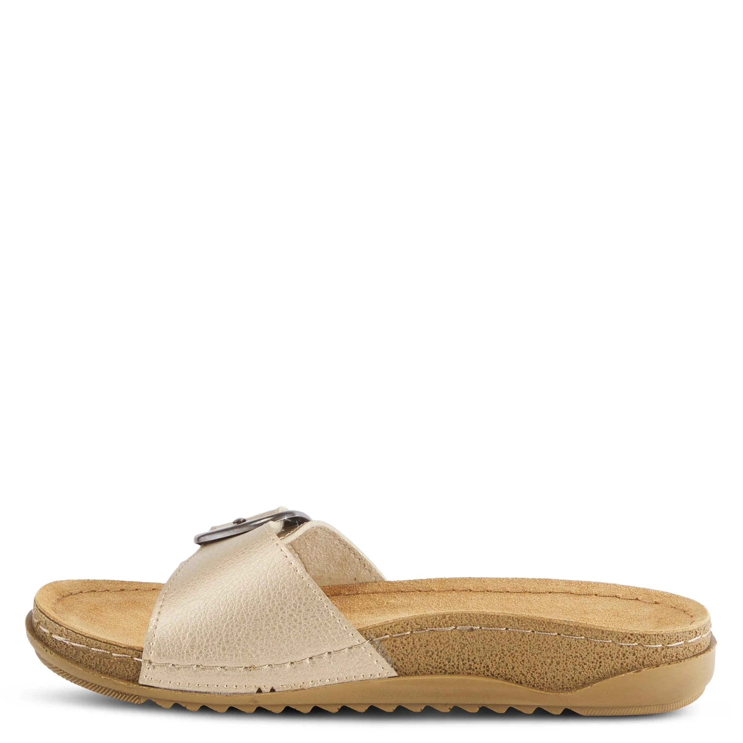 Spring Step Shoes  Flexus Baronca Slide Sandal Women’s Vegan Leather