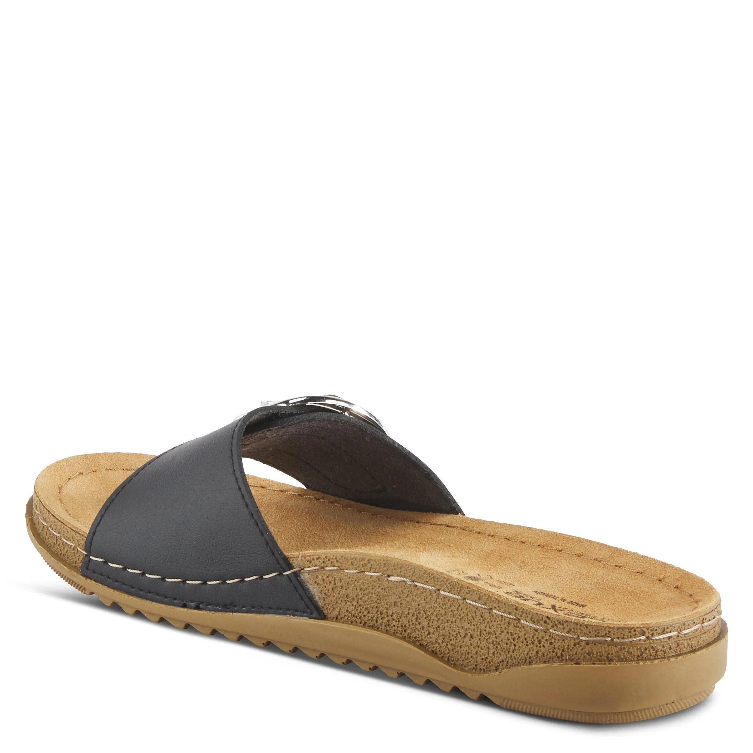 Spring Step Shoes  Flexus Baronca Slide Sandal Women’s Vegan Leather
