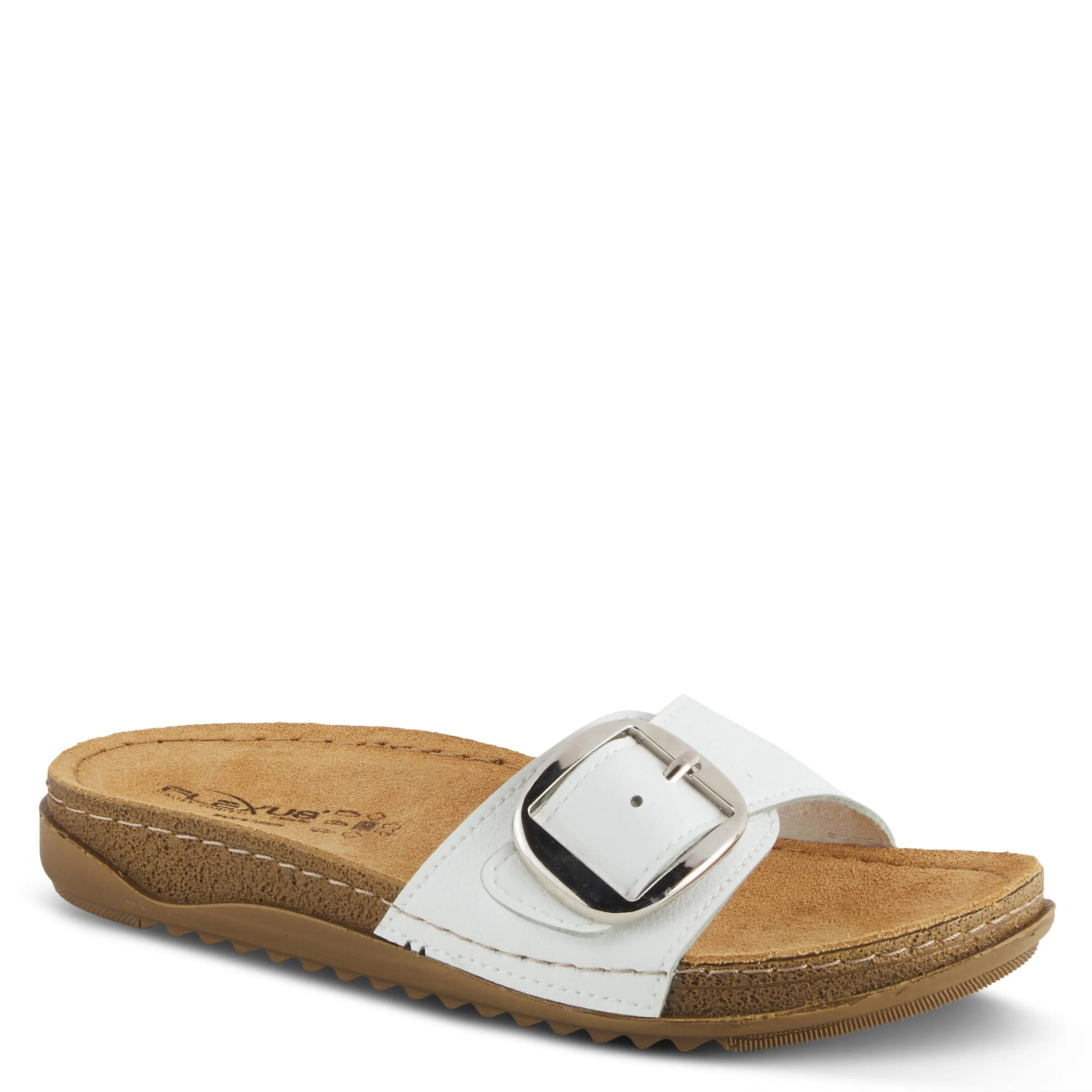 Spring Step Shoes  Flexus Baronca Slide Sandal Women’s Vegan Leather