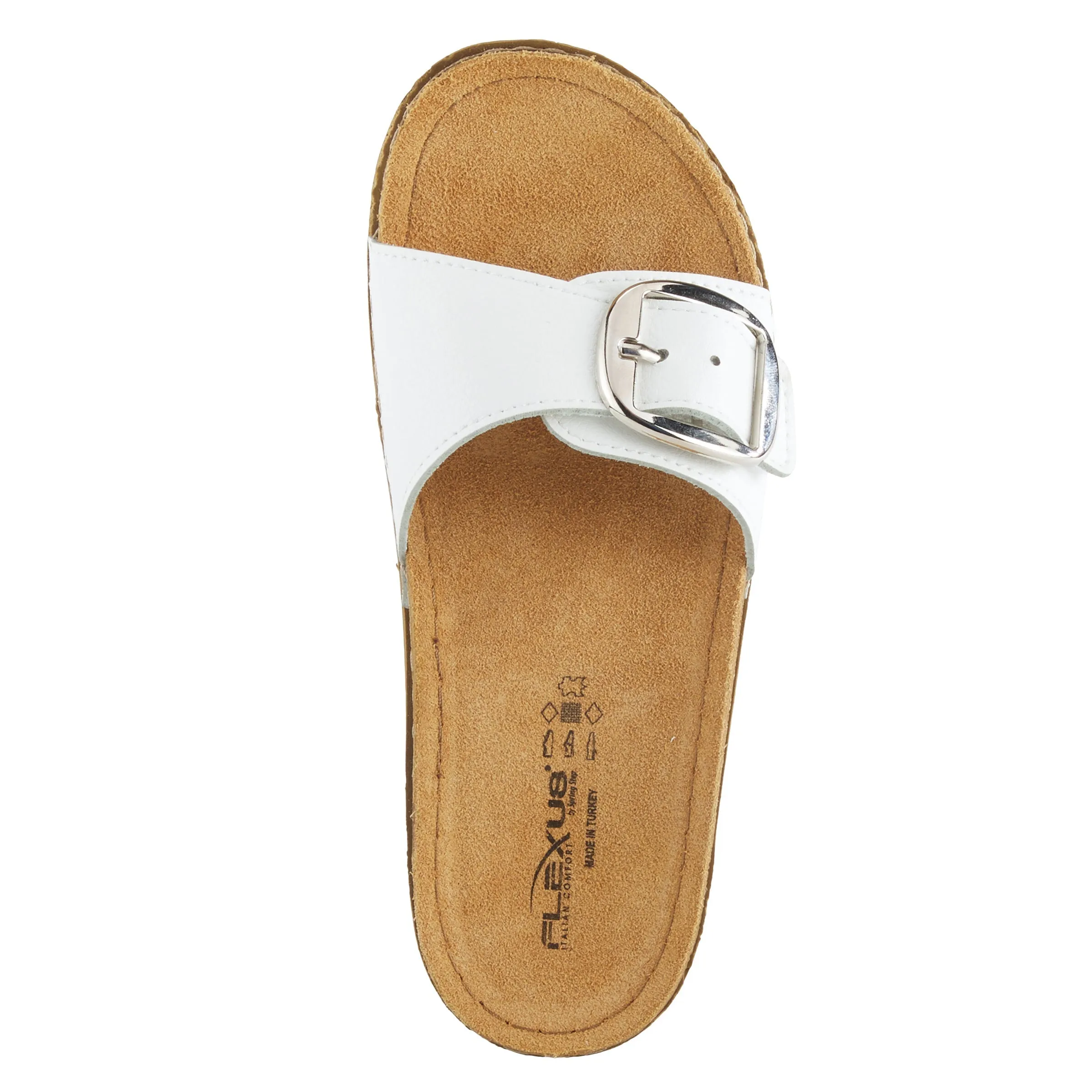 Spring Step Shoes  Flexus Baronca Slide Sandal Women’s Vegan Leather