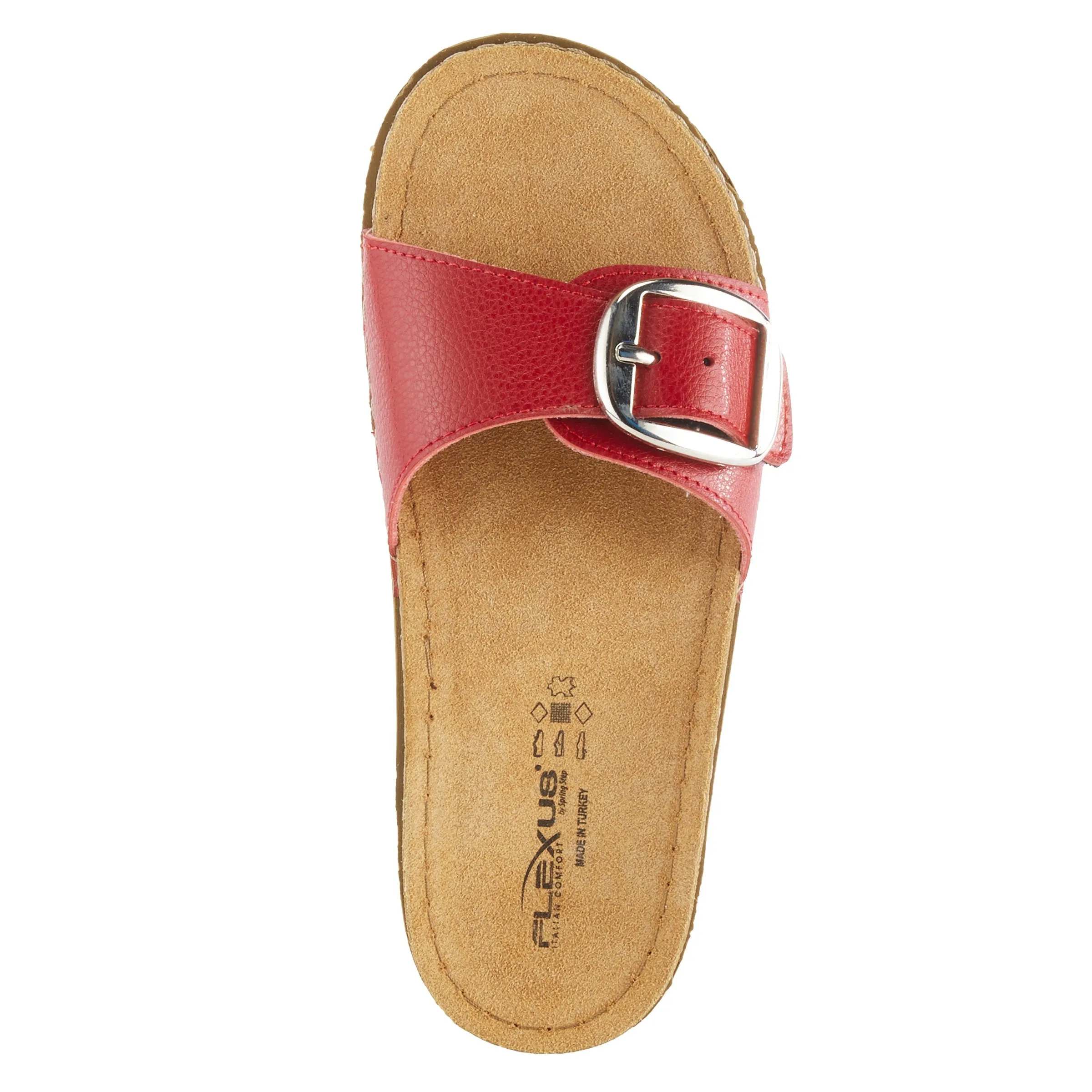 Spring Step Shoes  Flexus Baronca Slide Sandal Women’s Vegan Leather