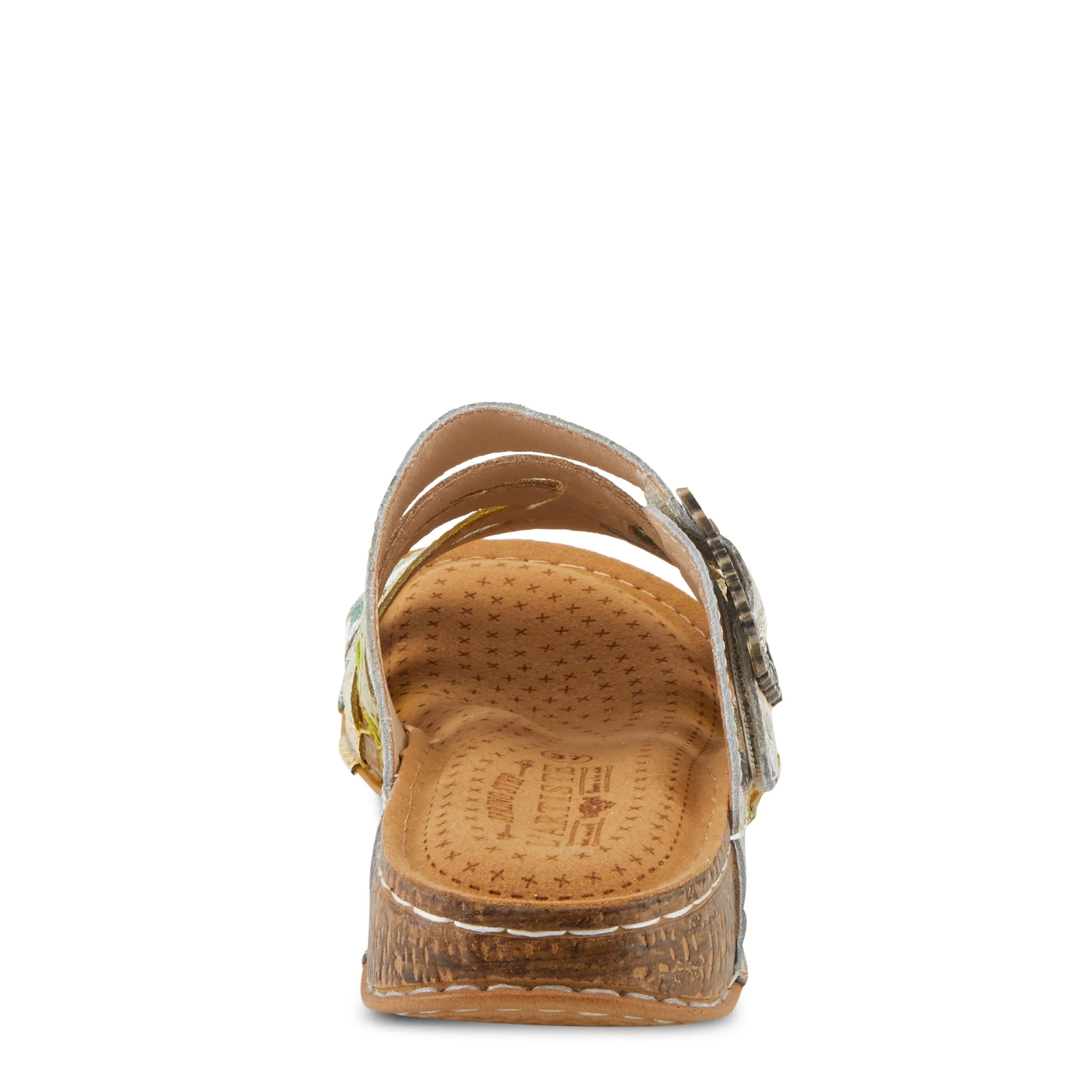 Spring Step Shoes  L'Artiste Calamityjay Women's Leather Sandals 1 1/4" Heel