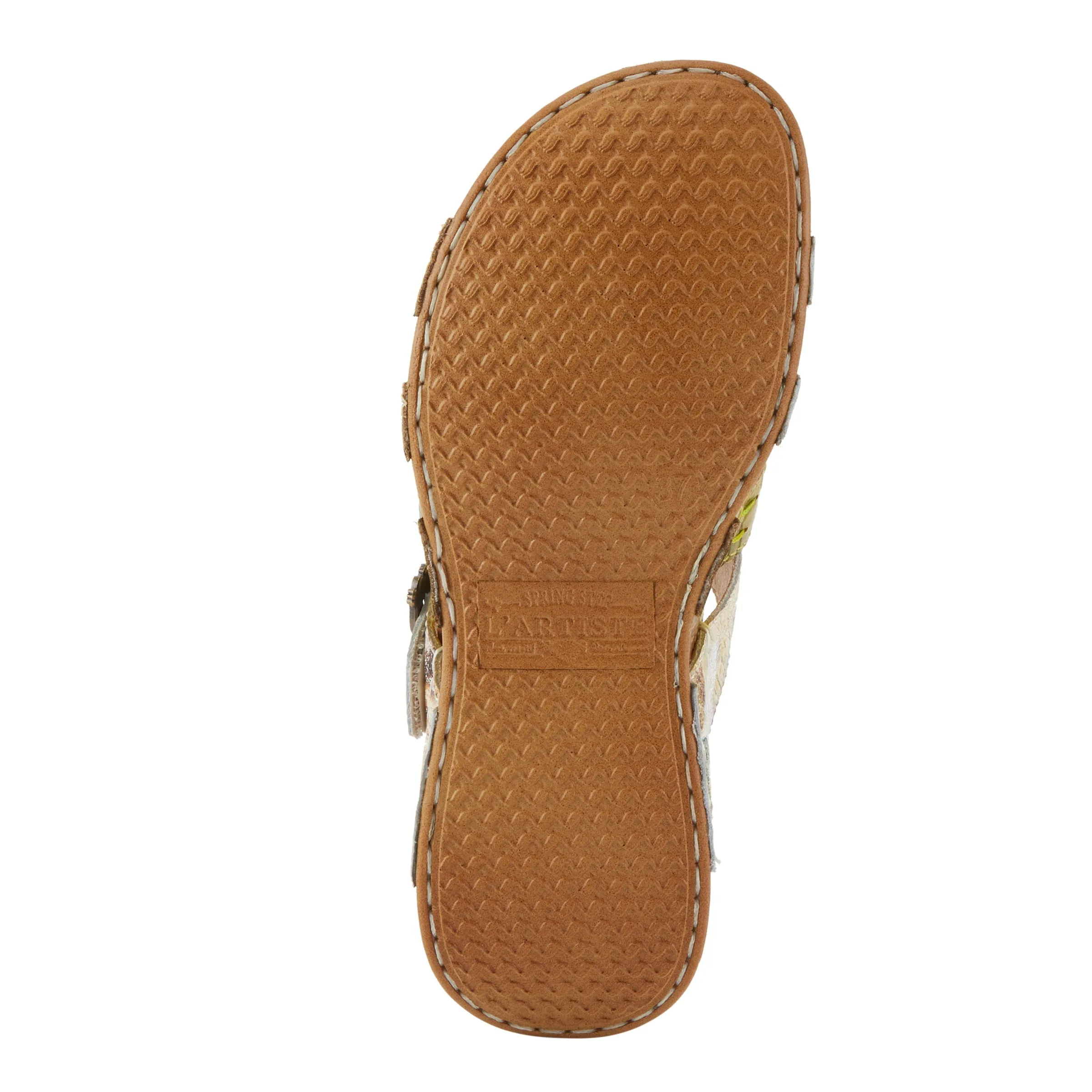 Spring Step Shoes  L'Artiste Calamityjay Women's Leather Sandals 1 1/4" Heel