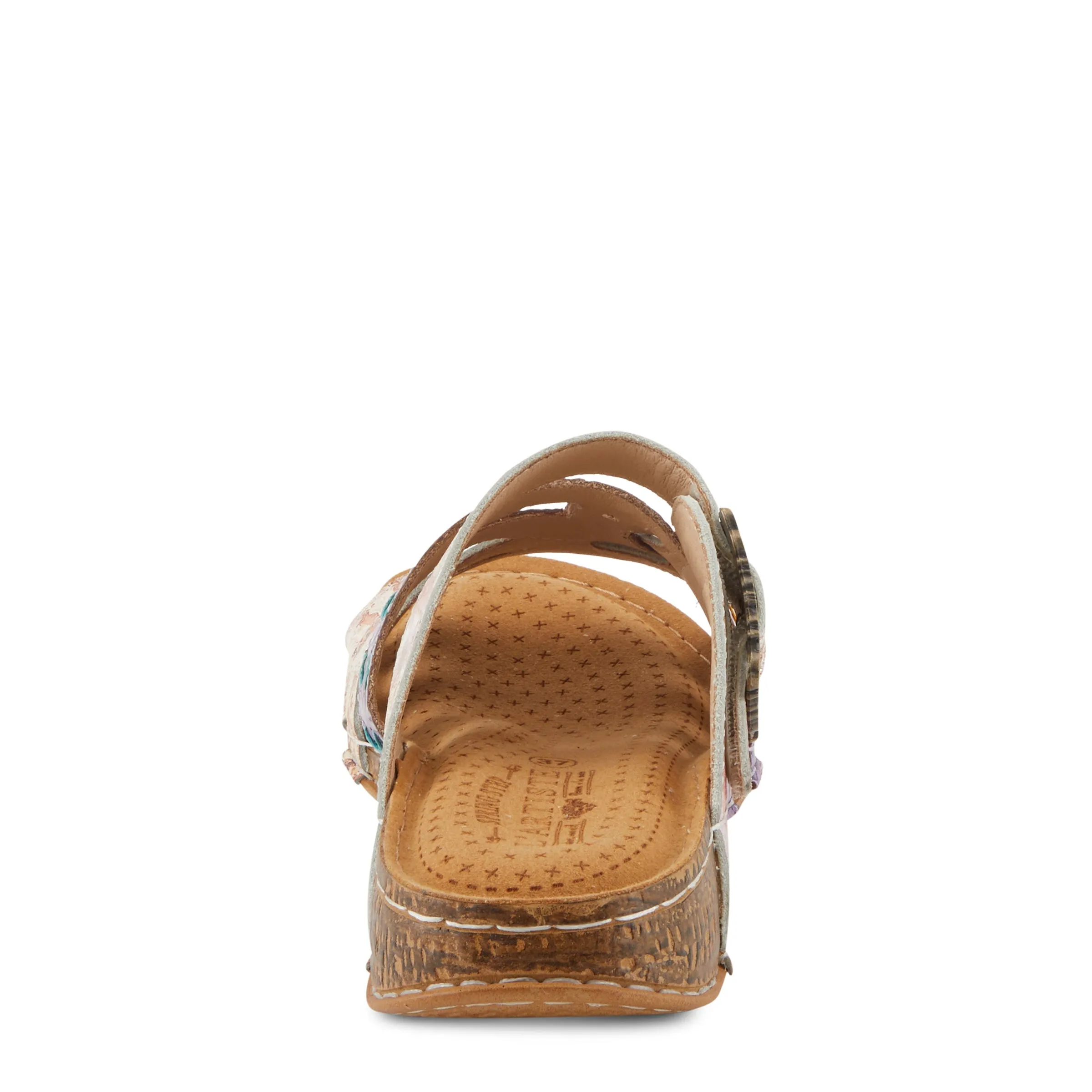 Spring Step Shoes  L'Artiste Calamityjay Women's Leather Sandals 1 1/4" Heel