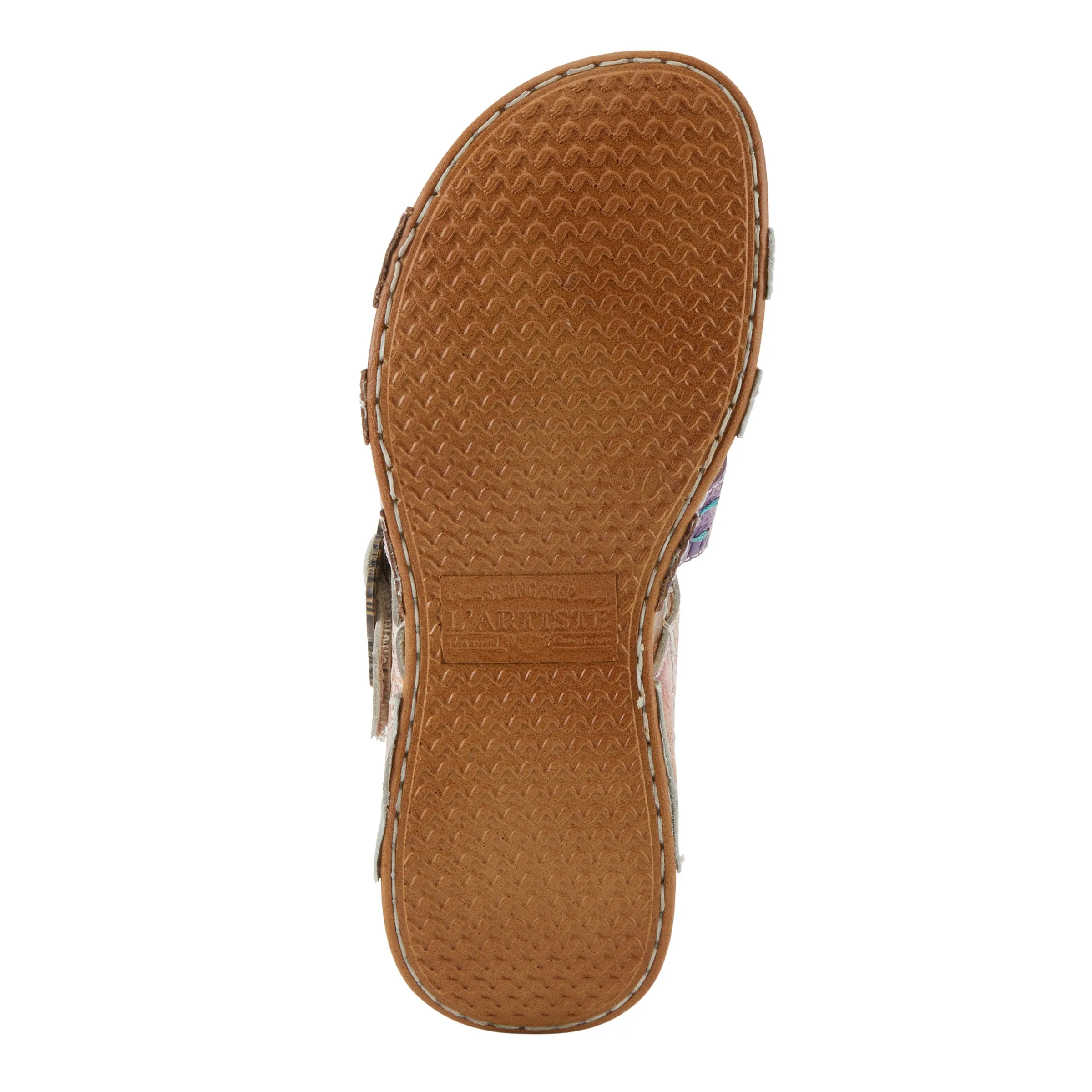 Spring Step Shoes  L'Artiste Calamityjay Women's Leather Sandals 1 1/4" Heel