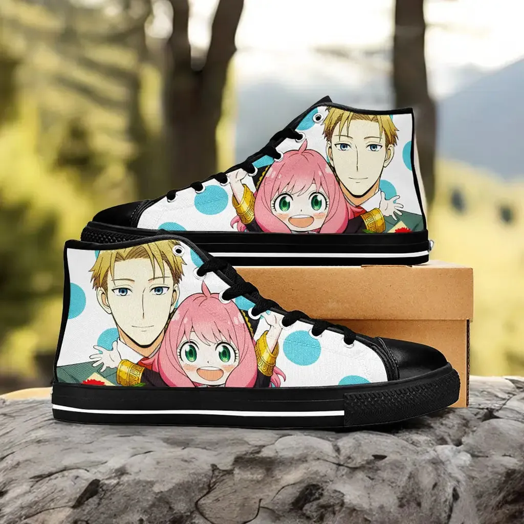 Spy x Family Anya Loid Shoes High Tops Sneakers for Kids and Adults