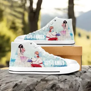 Spy x Family Anya Yor Loid Shoes High Tops Sneakers for Kids and Adults