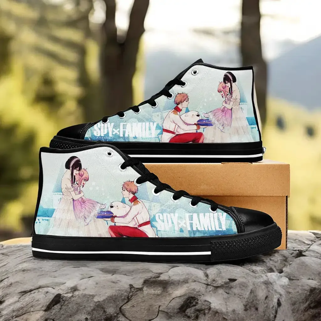 Spy x Family Anya Yor Loid Shoes High Tops Sneakers for Kids and Adults