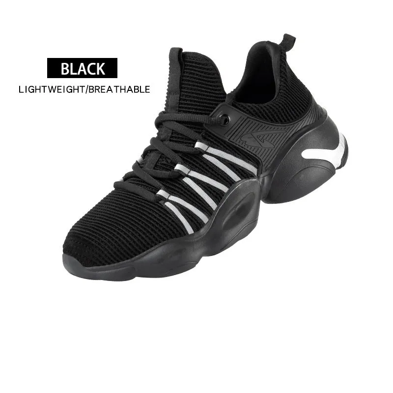 Steel Toe Shoes for Men Construction Industrial Boot Industrial Work Sneakers Lightweight Comfortable Safety Shoes