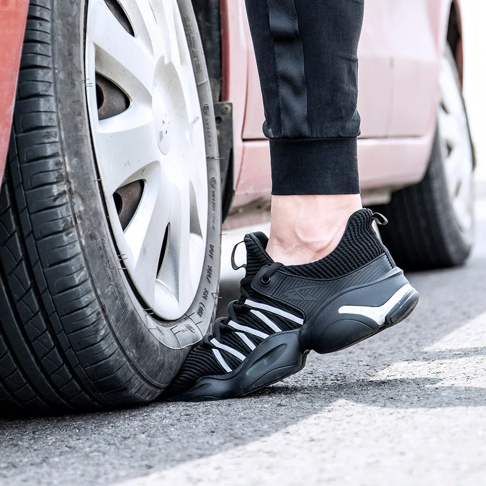 Steel Toe Shoes for Men Construction Industrial Boot Industrial Work Sneakers Lightweight Comfortable Safety Shoes