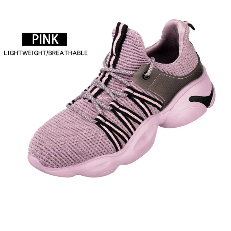 Steel Toe Shoes for Men Construction Industrial Boot Industrial Work Sneakers Lightweight Comfortable Safety Shoes