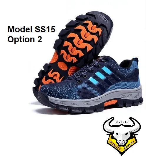 Steel Toe Sports Safety Shoes - Model SS15 (Option 2)