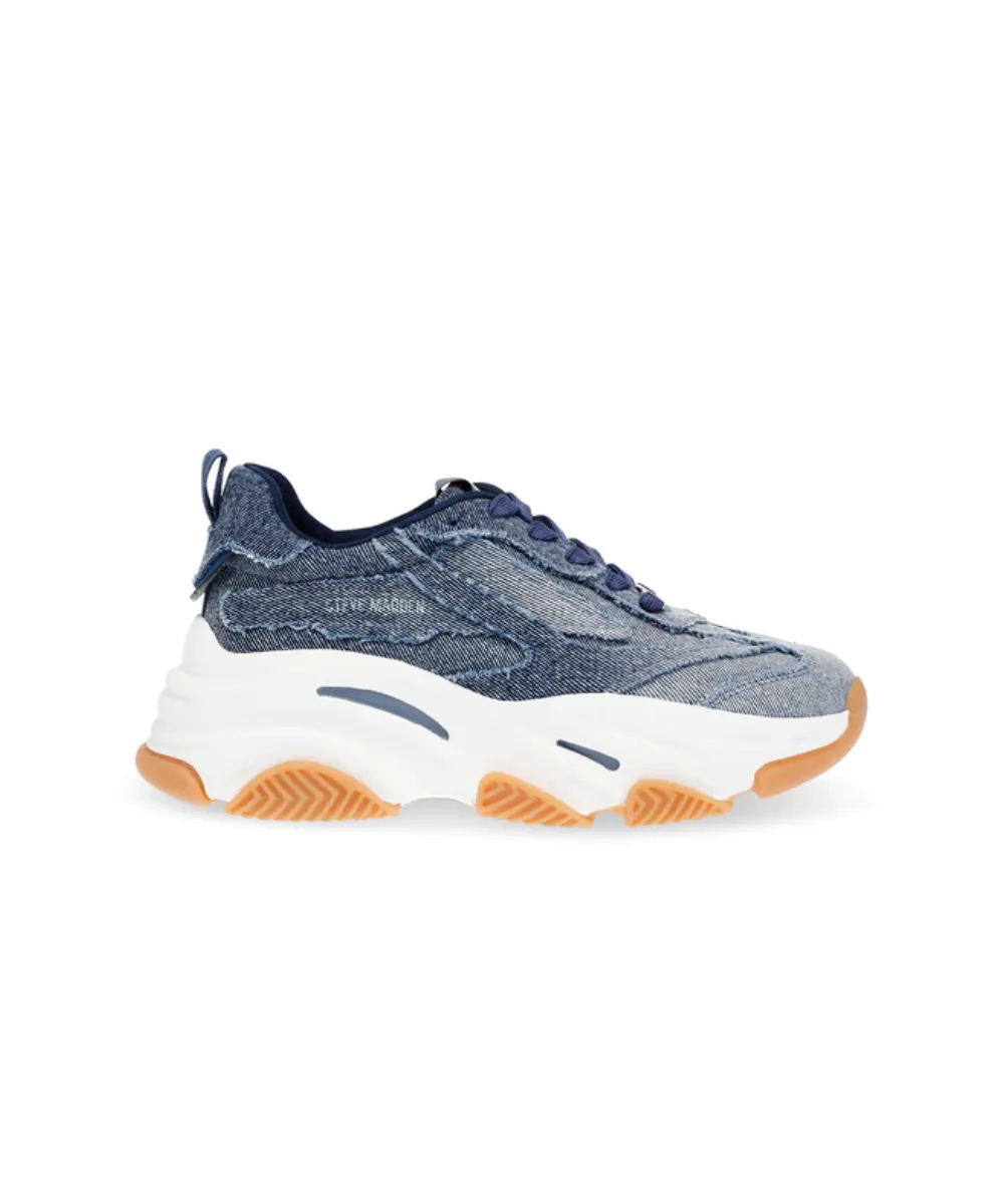 STEVE MADDEN PARK AVE DENIM SNEAKER