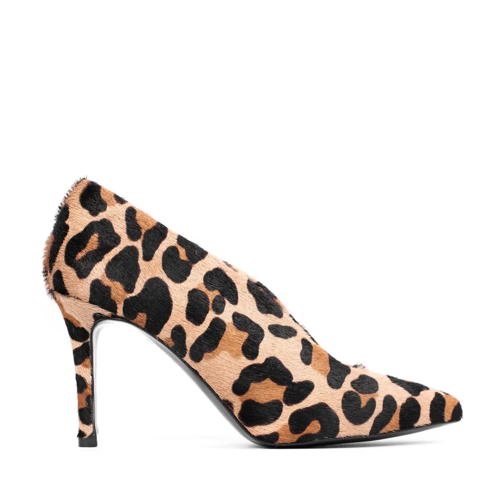 STILETTO AMALIA PIEL EFECTO LEOPARDO 8CM