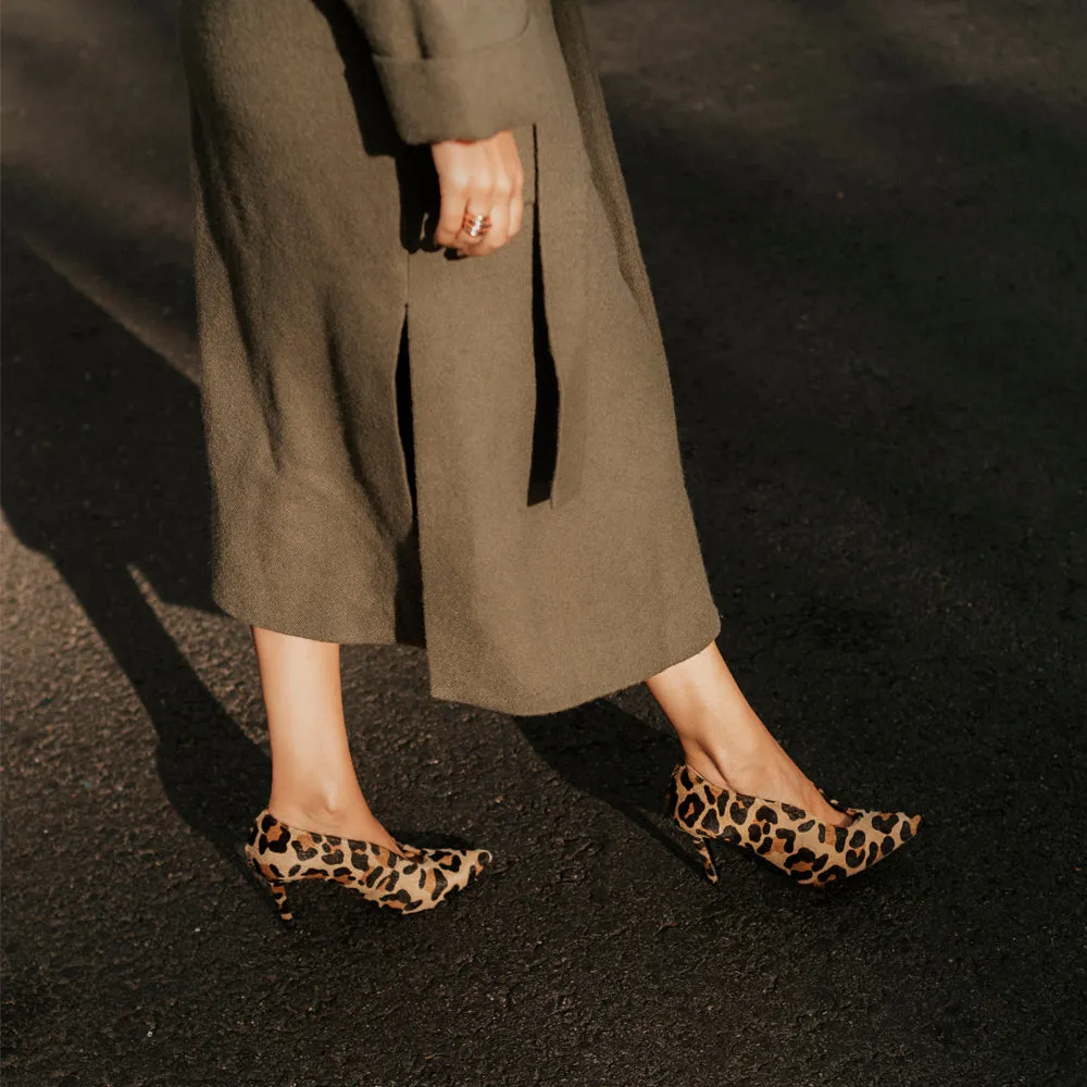 STILETTO AMALIA PIEL EFECTO LEOPARDO 8CM