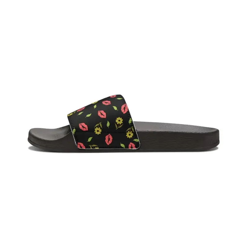 Summer Chic Womens Pu Slide Sandals