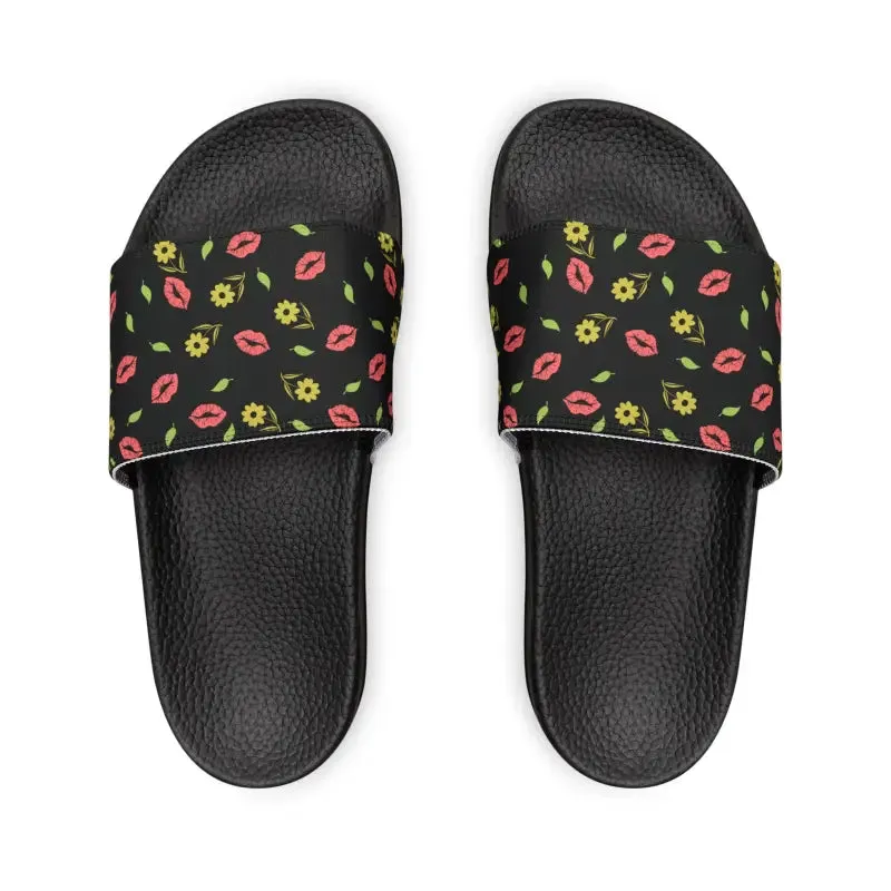 Summer Chic Womens Pu Slide Sandals