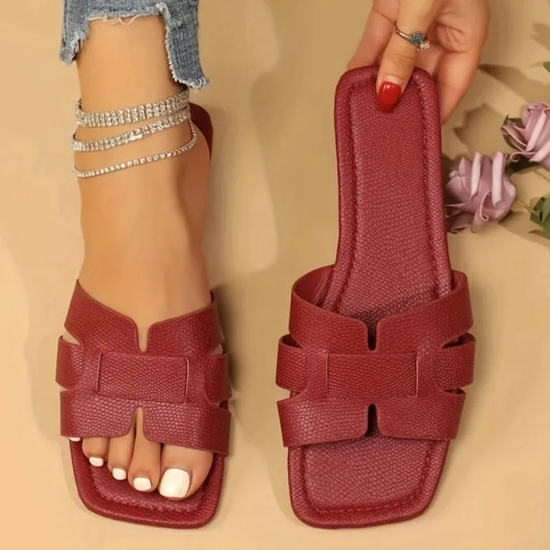 Summer Flat Luxury Slippers