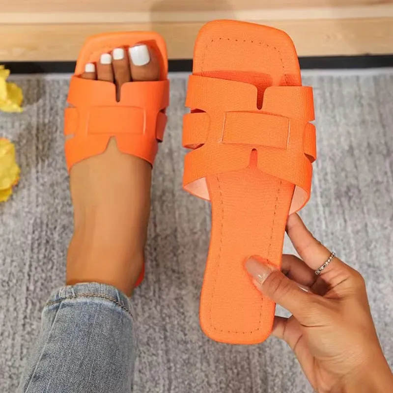 Summer Flat Luxury Slippers