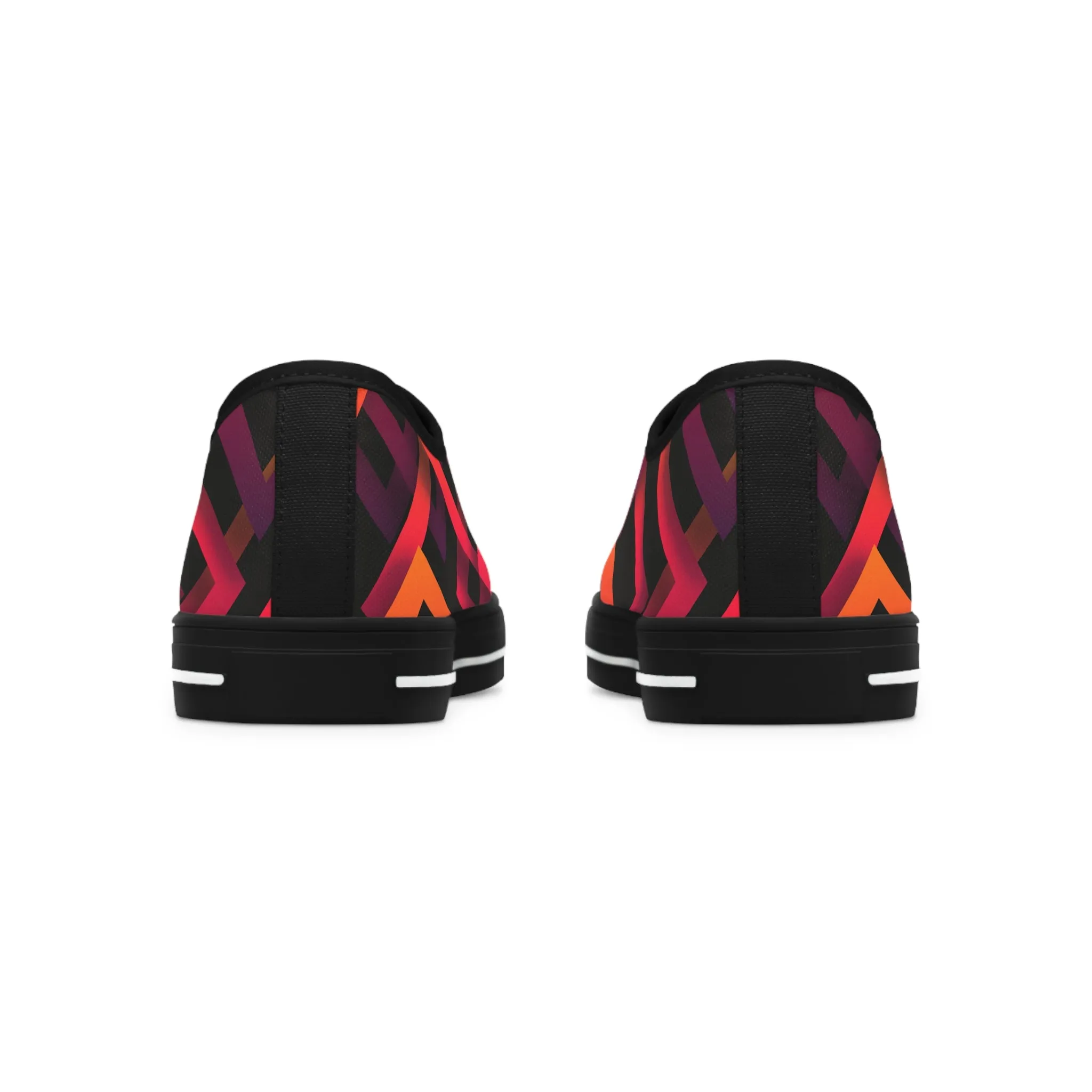 Sunset Serenade /Women's Low Top Sneakers