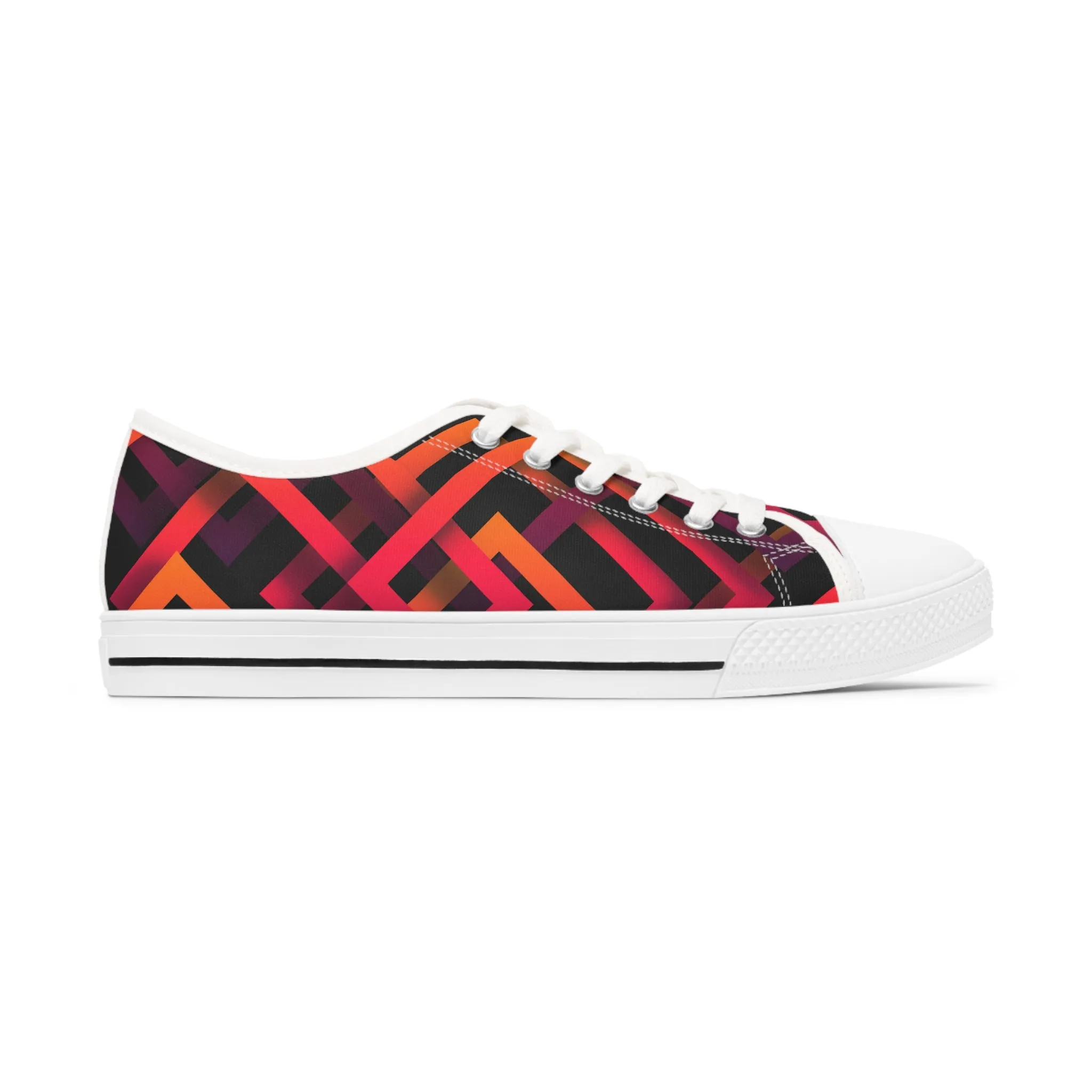 Sunset Serenade /Women's Low Top Sneakers