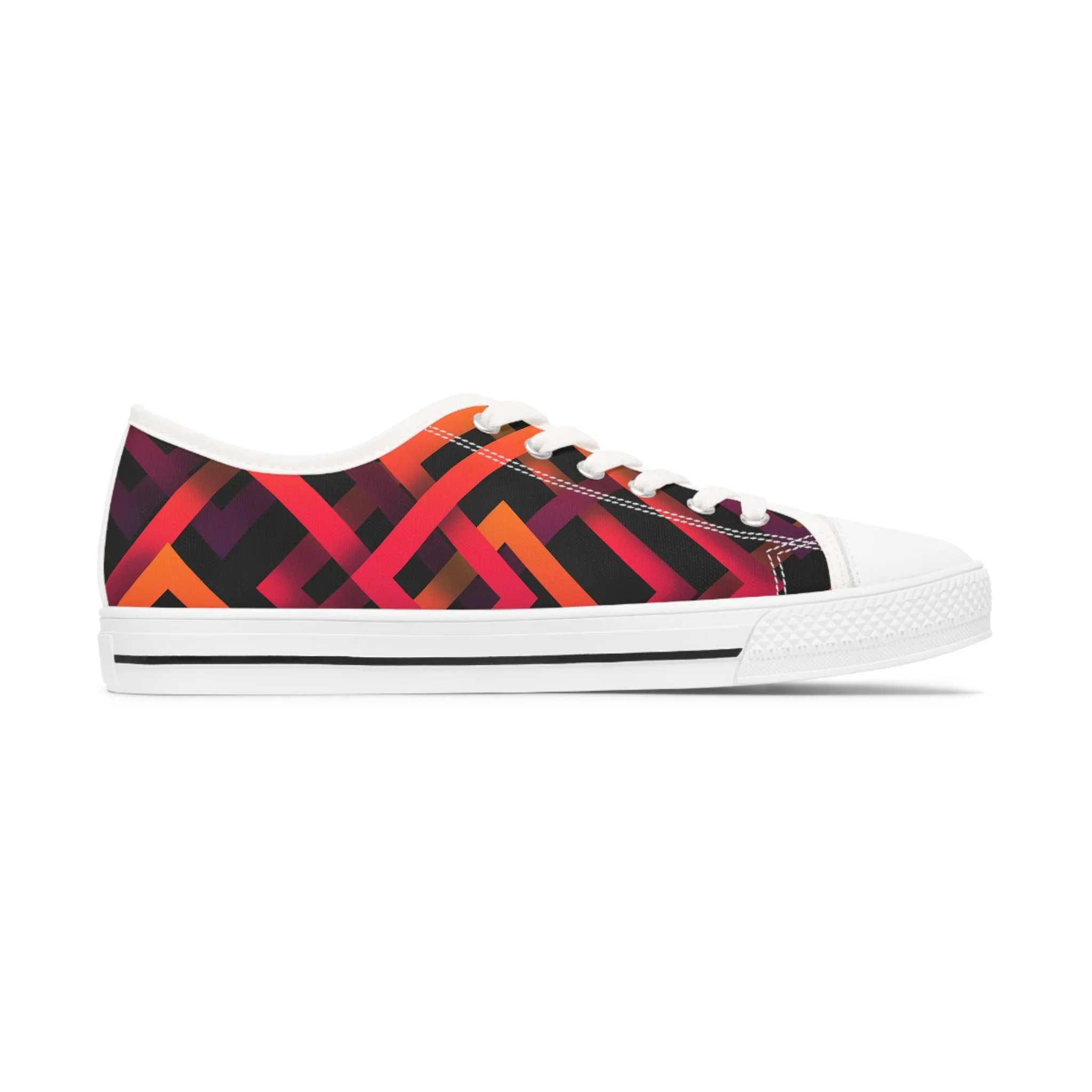 Sunset Serenade /Women's Low Top Sneakers