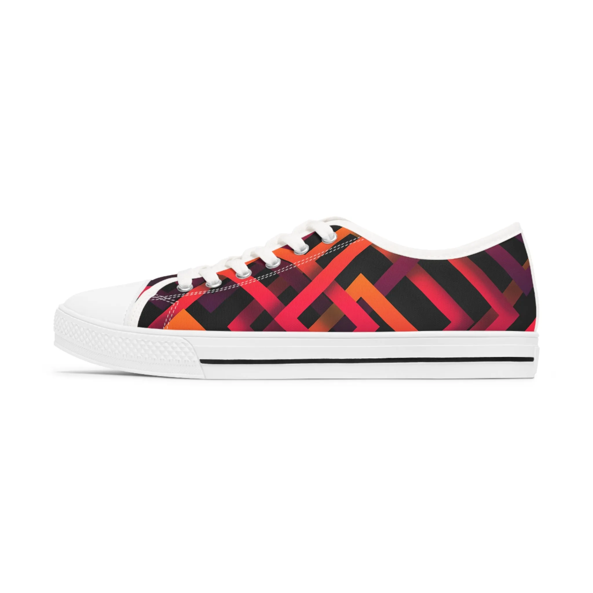 Sunset Serenade /Women's Low Top Sneakers