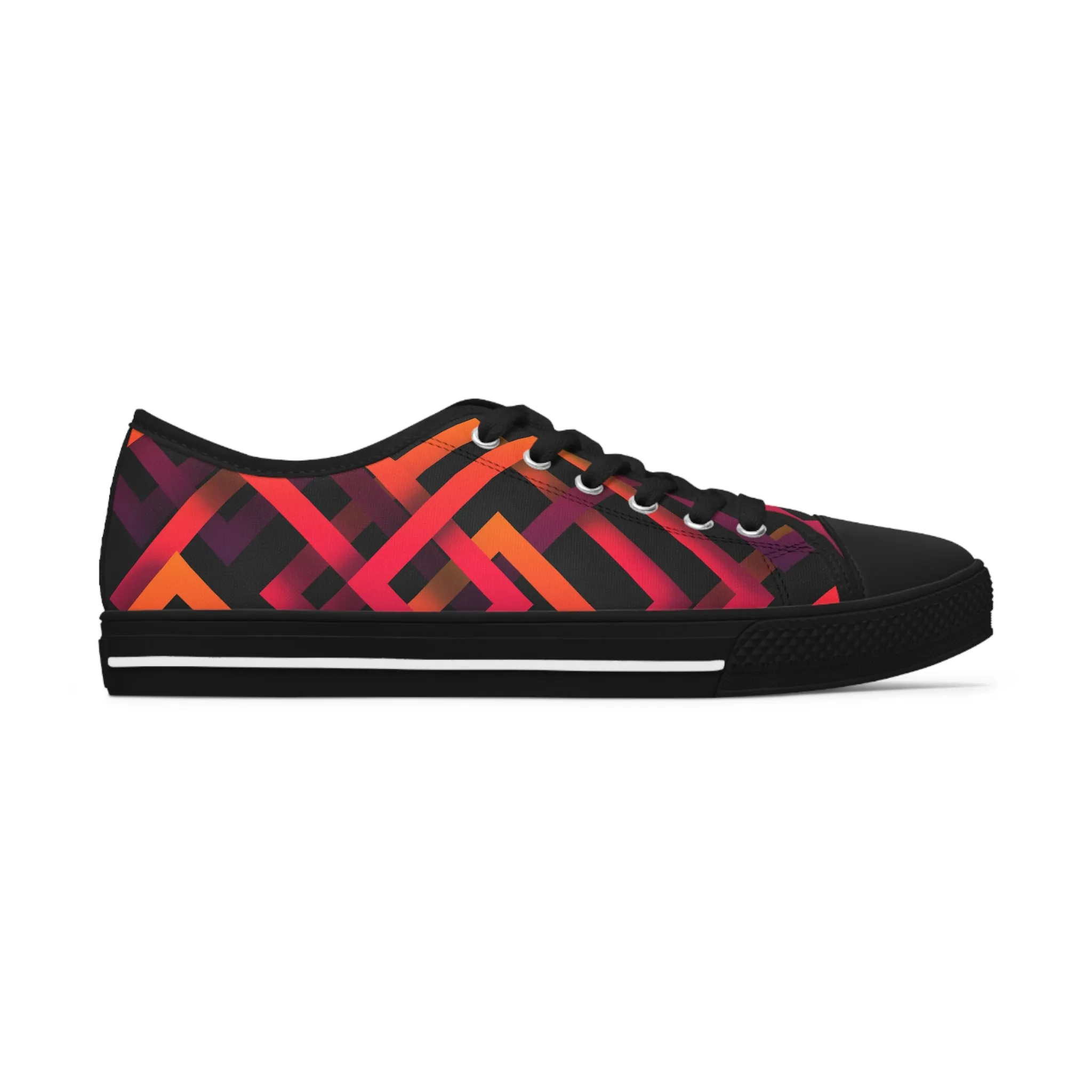 Sunset Serenade /Women's Low Top Sneakers