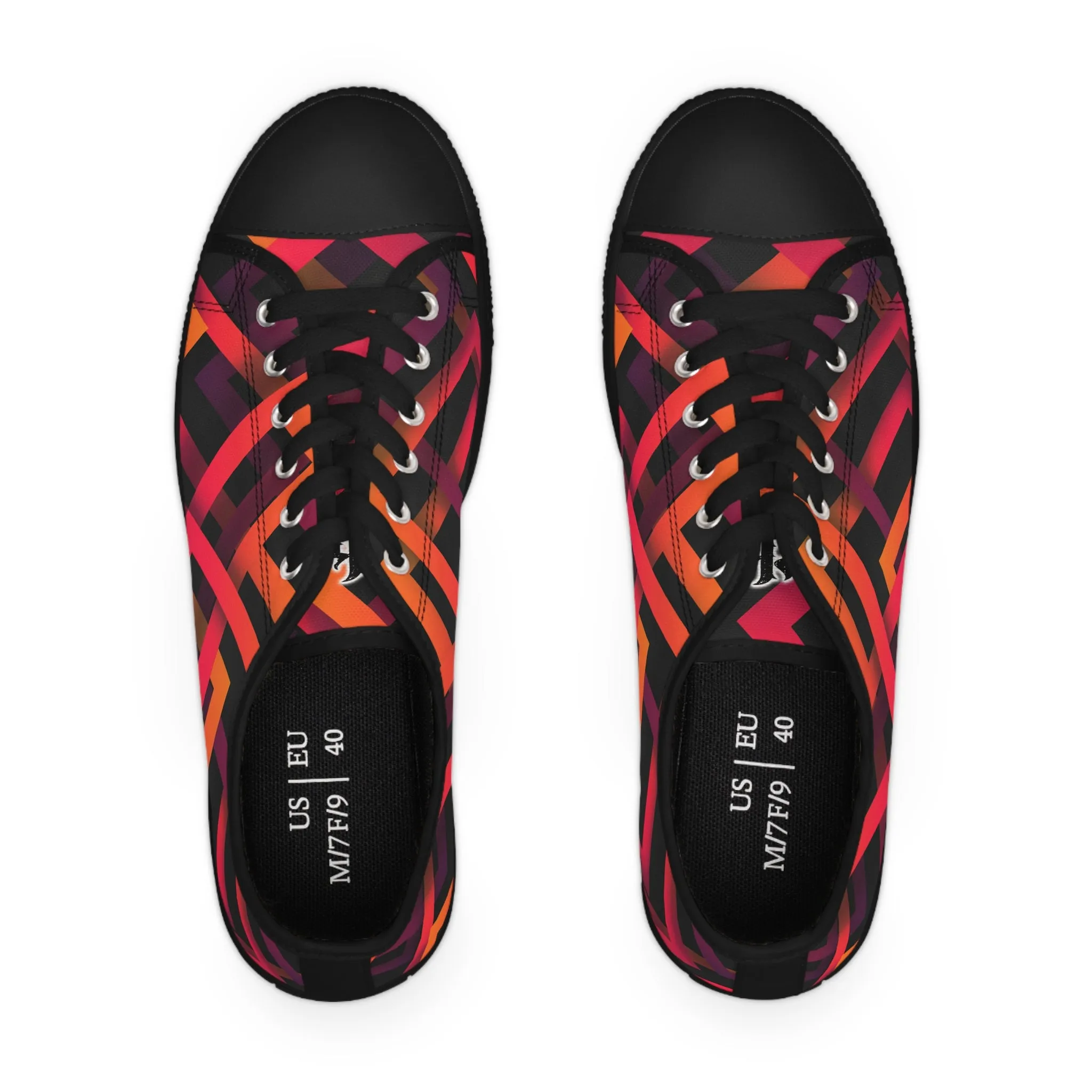 Sunset Serenade /Women's Low Top Sneakers