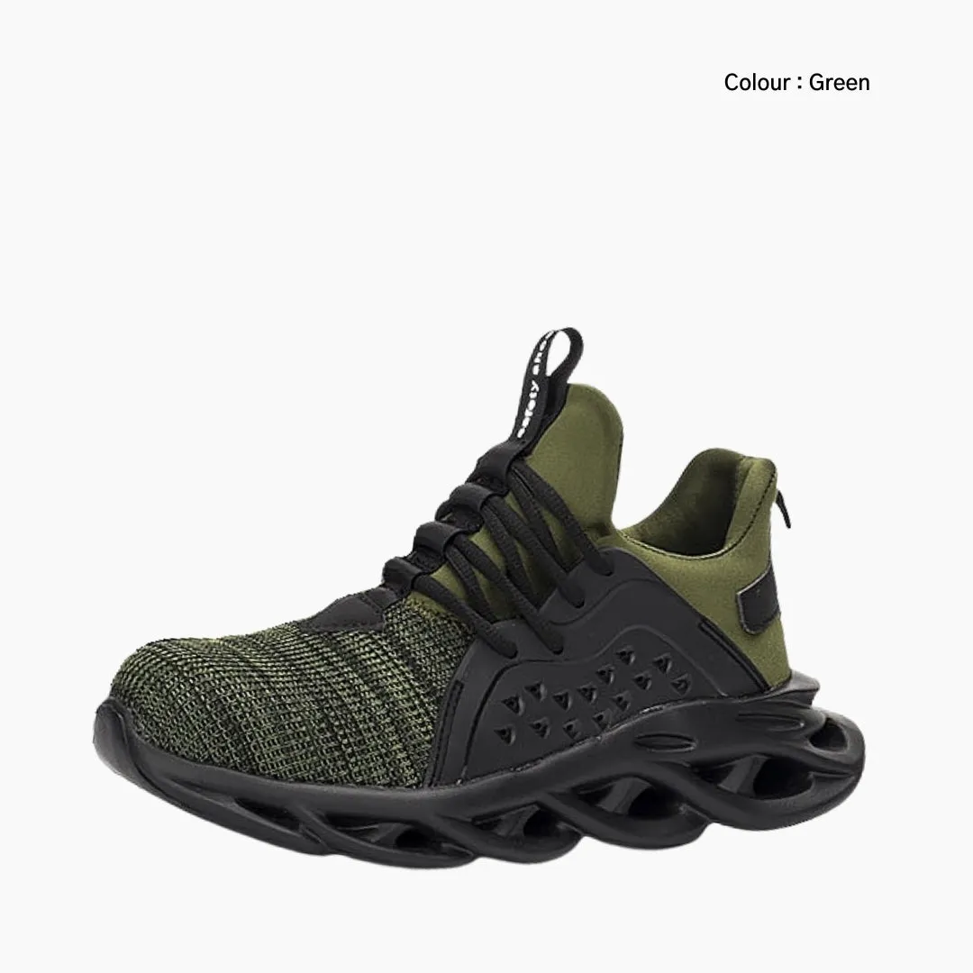 Sweat Absorbent, Anti-Piercing : Safety Shoes for Men