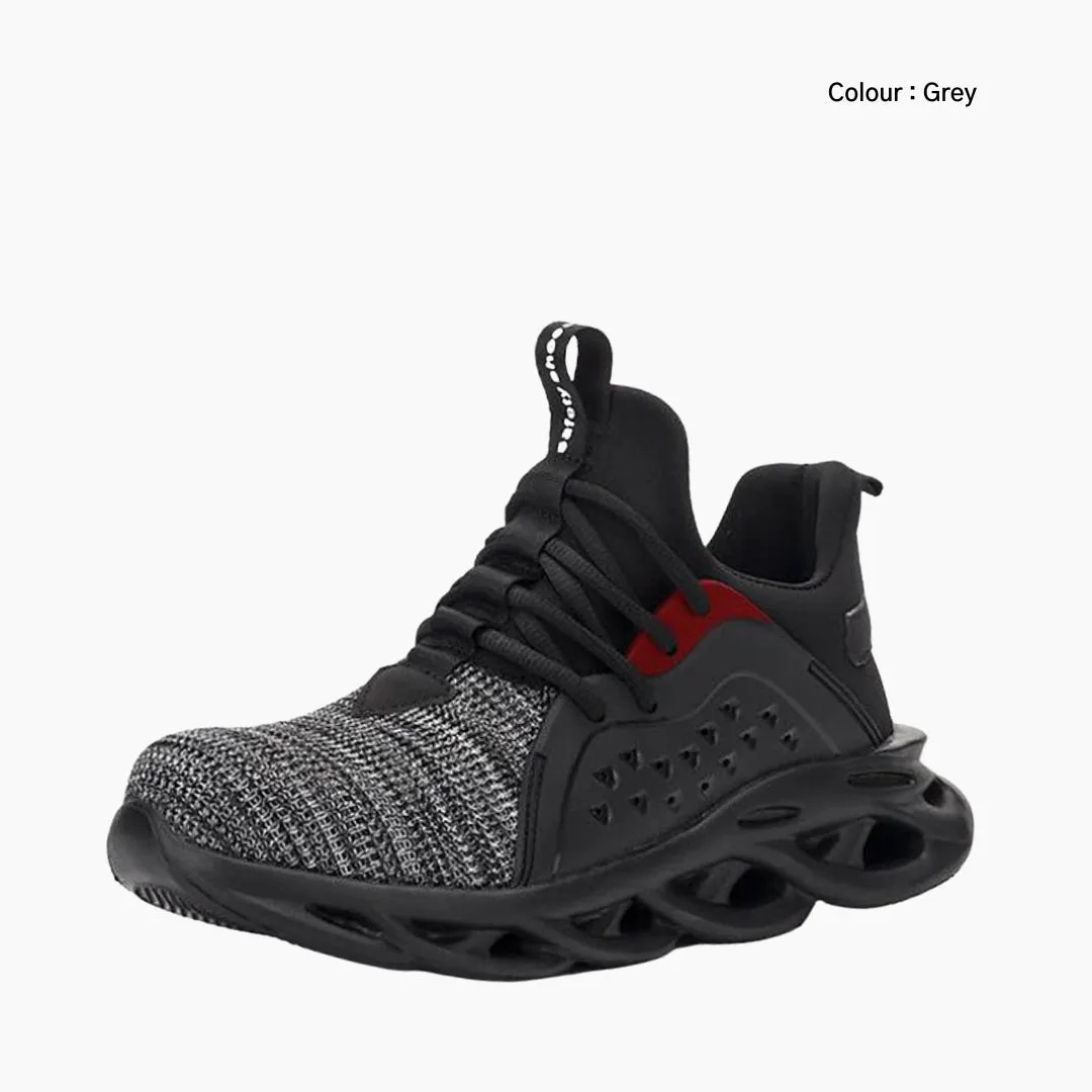Sweat Absorbent, Anti-Piercing : Safety Shoes for Men