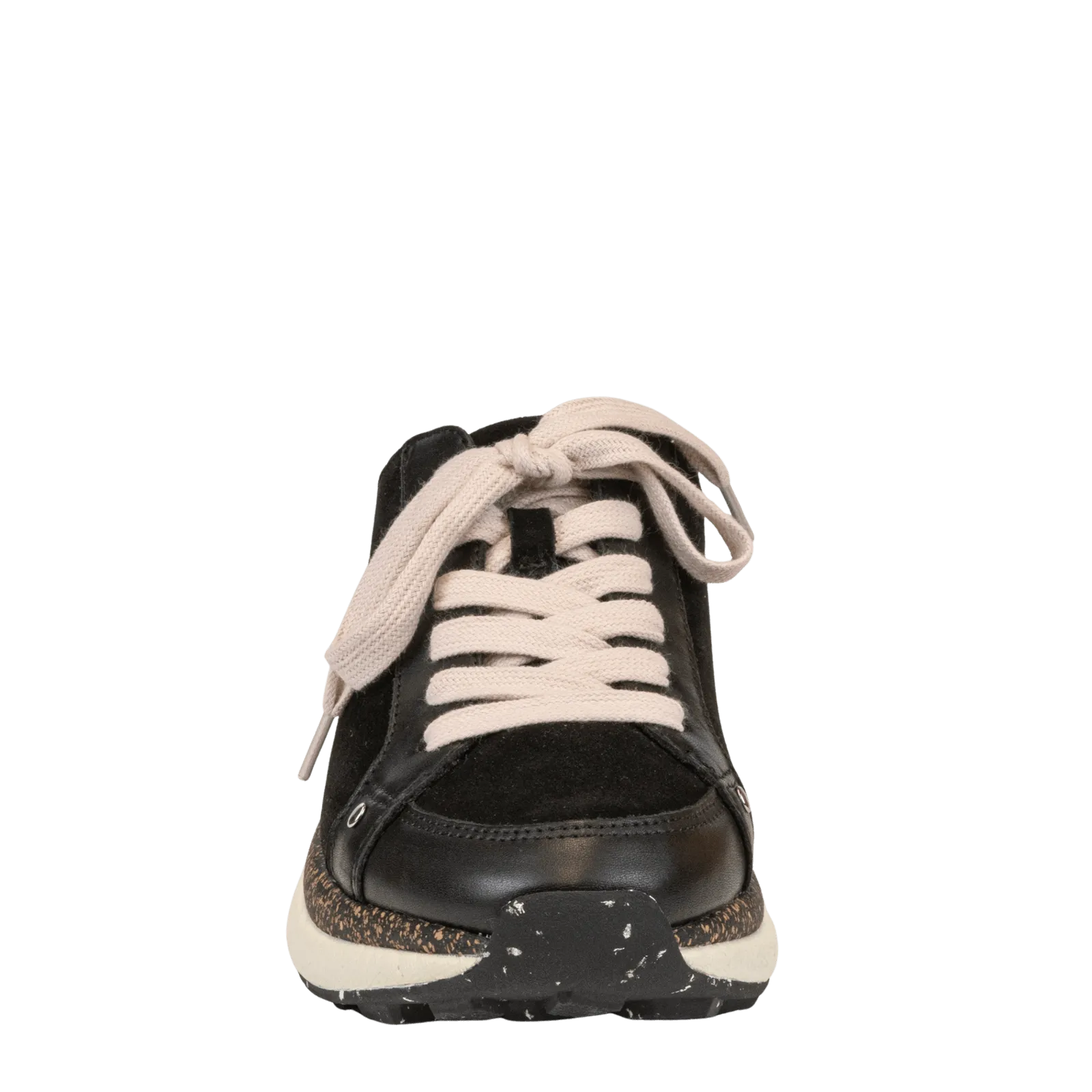 SWIFTSTEP in BLACK Backless Sneakers