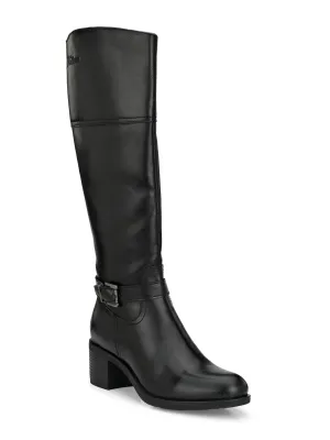 Sydney Long Boots with Ankle Buckle Strap