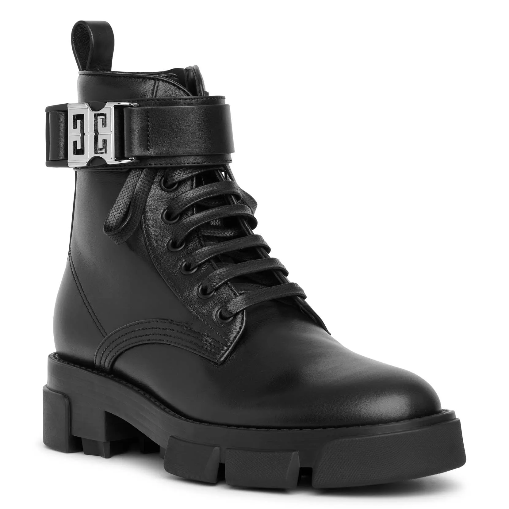 Terra lace-up combat boots