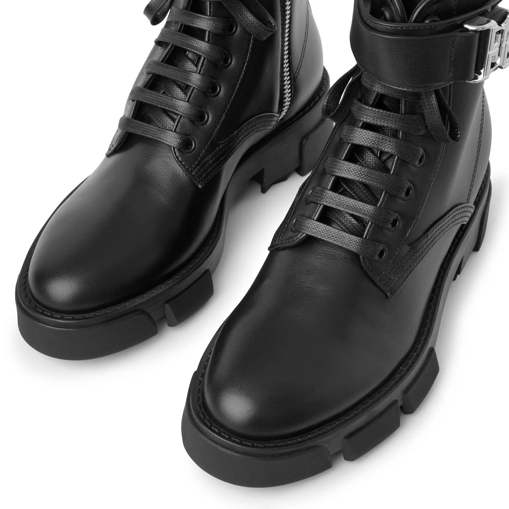 Terra lace-up combat boots