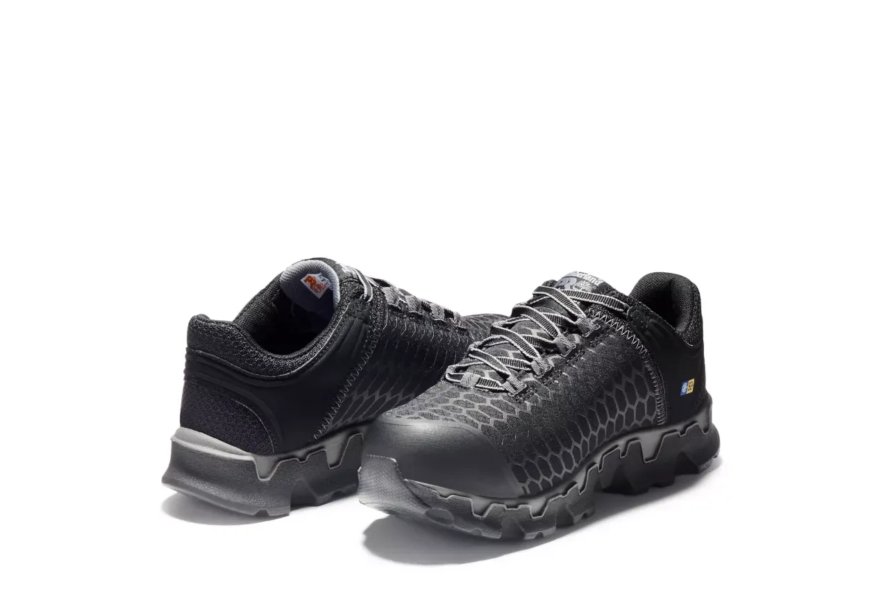 Timberland Pro Women's Powertrain Sport SD  Safety Toe Work Sneaker - Black A1B7F