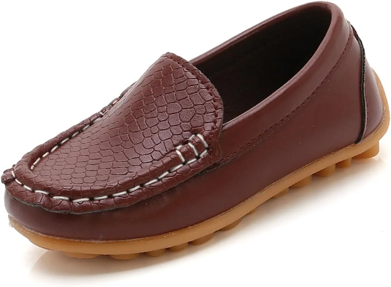 Toddler Little Kid Boys Girls Soft Slip On Loafers Dress Flat Shoes Boat Shoes Casual Shoes Slip on Toddler Shoes