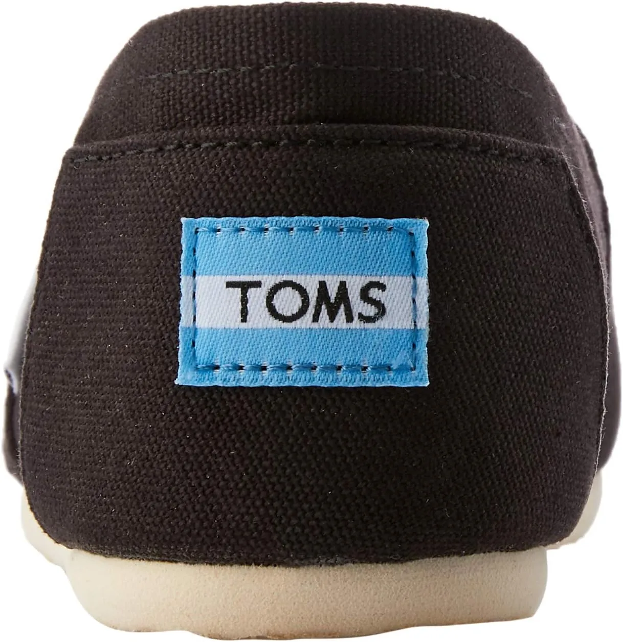 TOMS Women's Black Canvas Classic Alprg 10002472 Casual Shoes