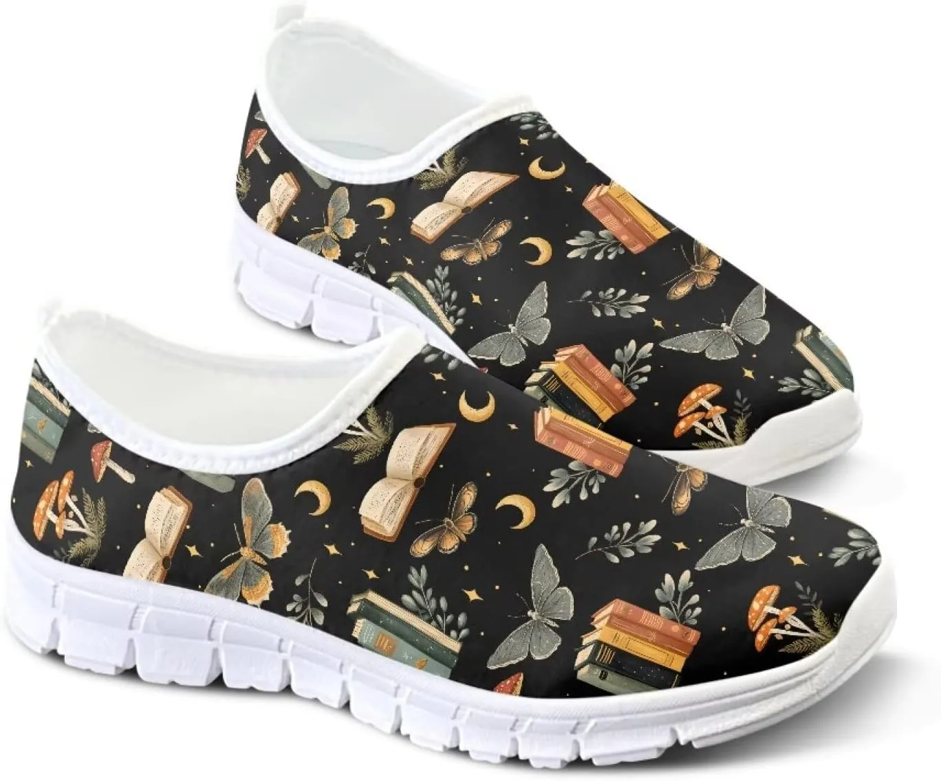 Trendy Slip On Shoes for Women Teacher Walking Casual Shoes Comfy Loafters