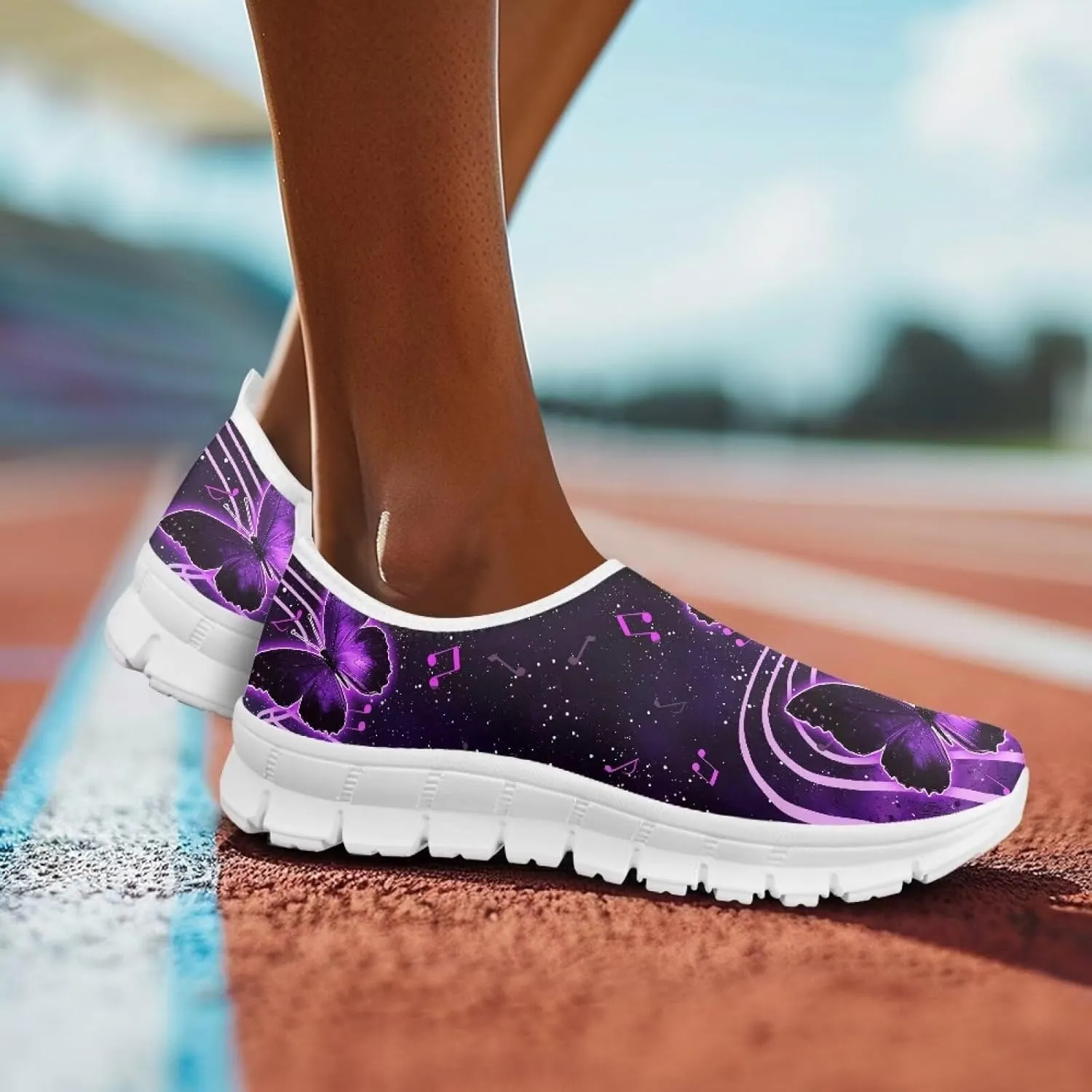 Trendy Slip On Shoes for Women Teacher Walking Casual Shoes Comfy Loafters