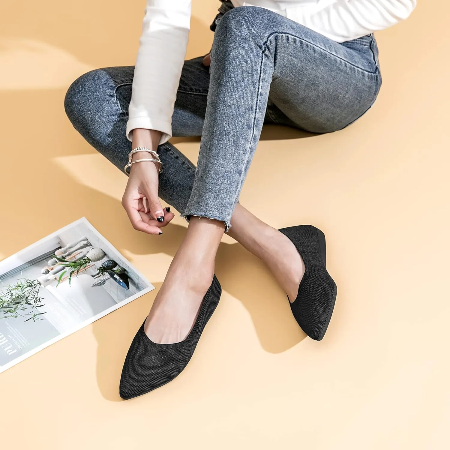 TUOKING Women's Flats Shoes