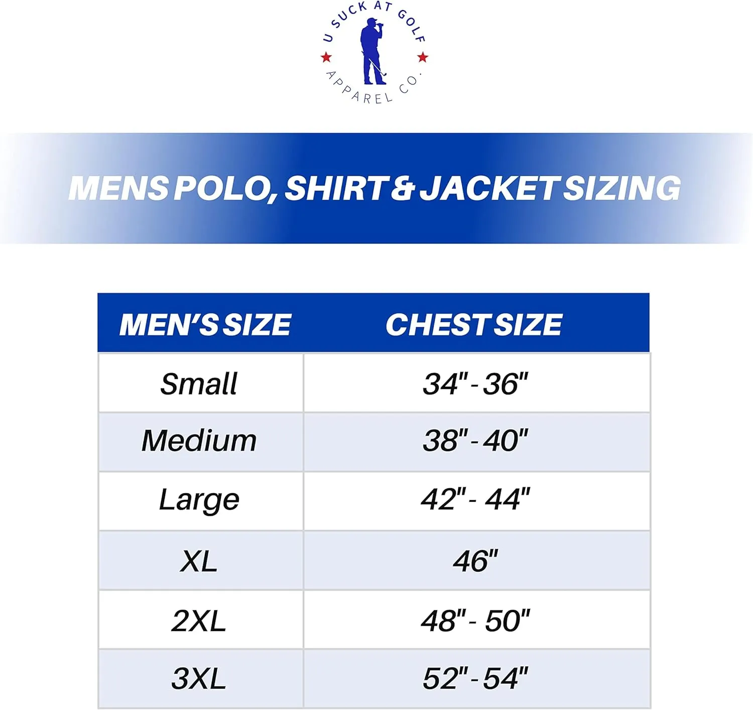 U Suck at Golf Mens Golf Polo - Dry Fit Golf Polo Shirts for Men - High Performance Golf Club Apparel Company