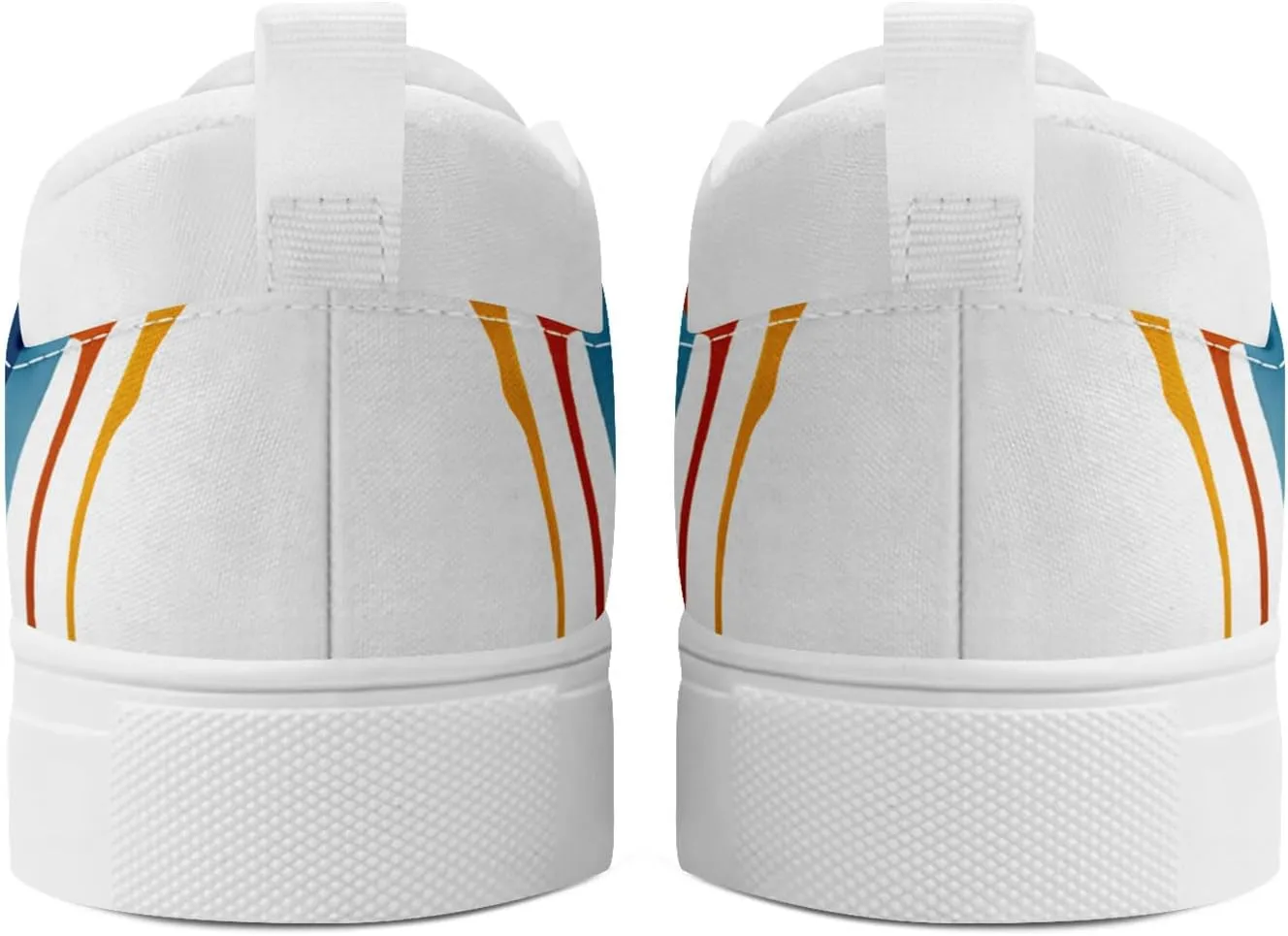 Unisex Skull Slip on Shoes Canvas Sneakers Low Top Casual Shoes Comfortable Non Slip Loafers