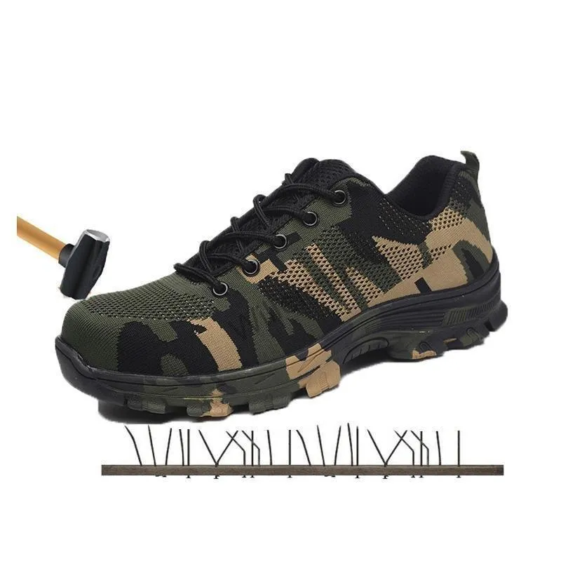 Unzerstörbare militärische Arbeitsstiefel