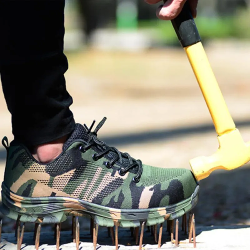 Unzerstörbare militärische Arbeitsstiefel