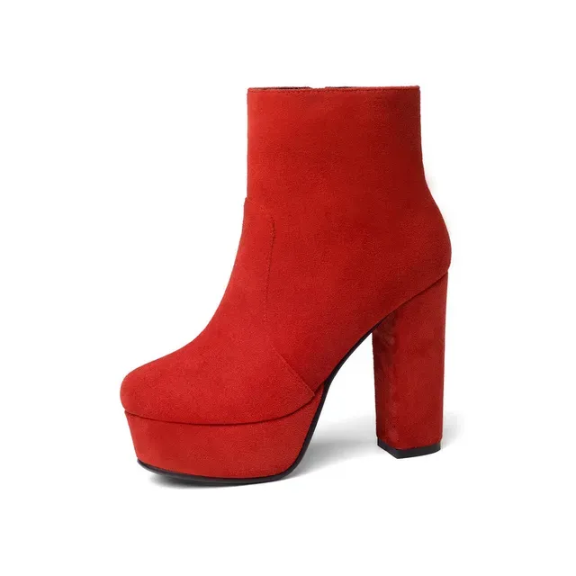 USS Shoes Karola Women's Platform Ankle Boots