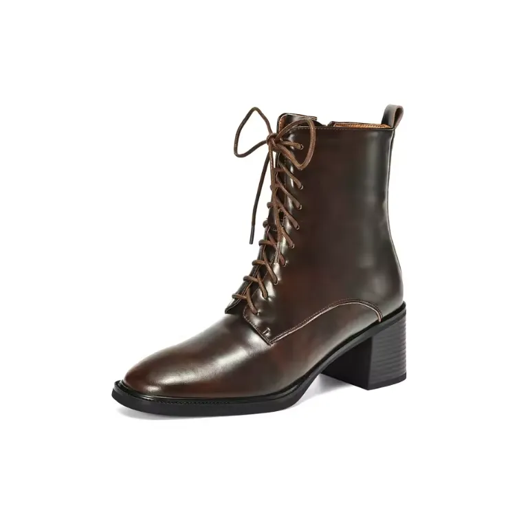 USS Shoes Sandy Women's Leather Lace Up Boots