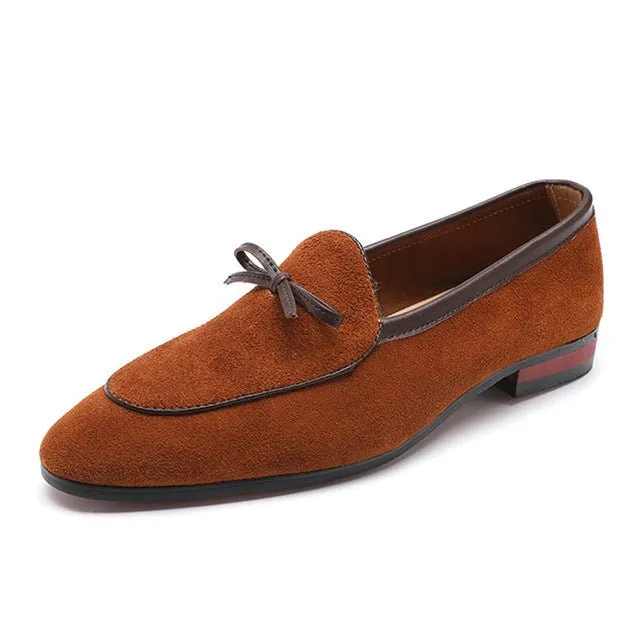 Veltique Buckle Loafers