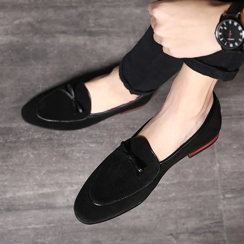 Veltique Buckle Loafers